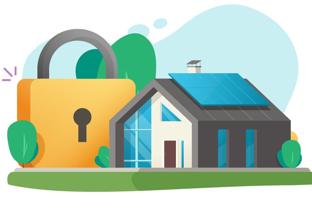 How can I best secure my home?